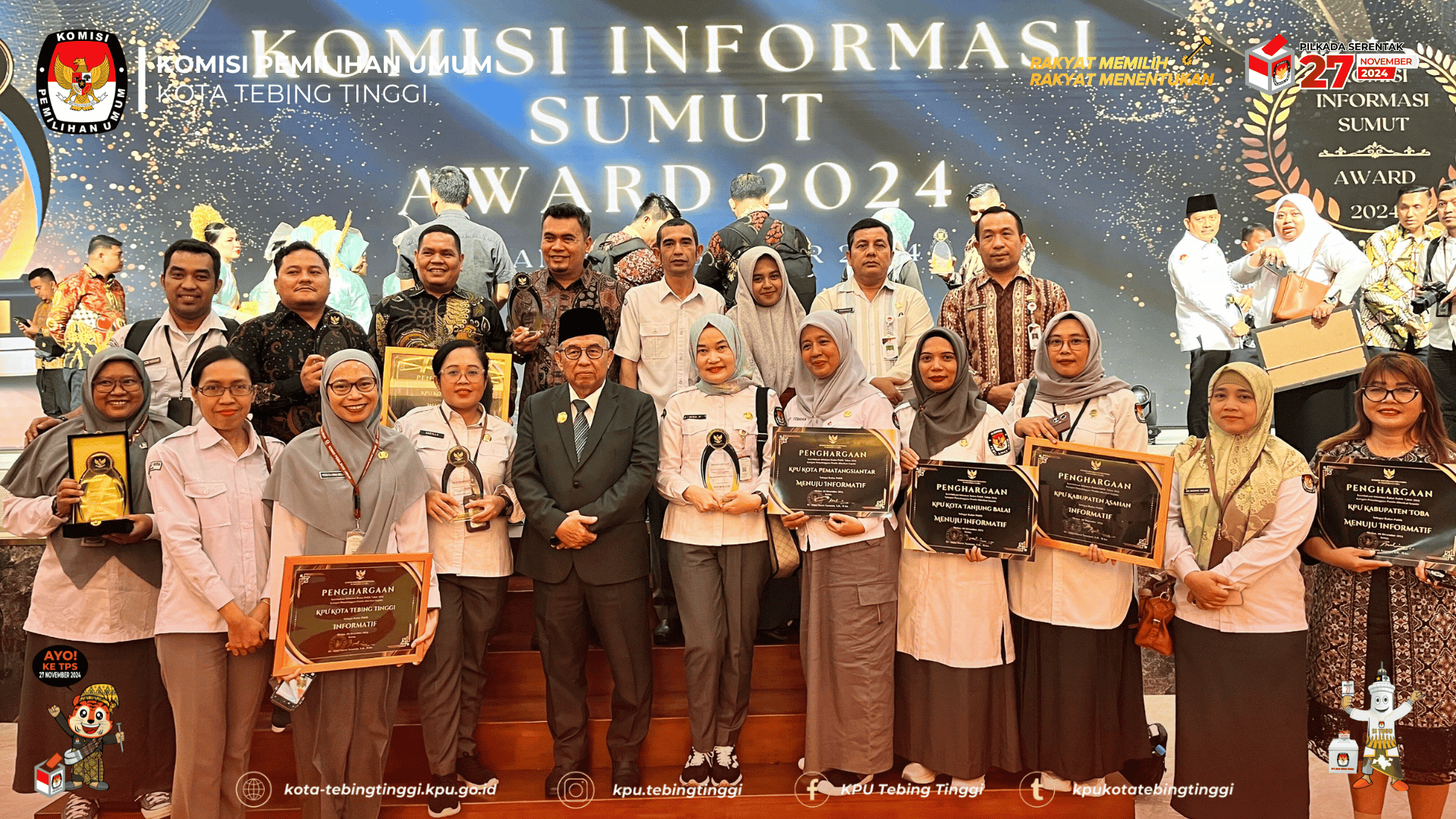 PENGHARGAAN KOMISI INFORMASI SUMUT AWARD 2024